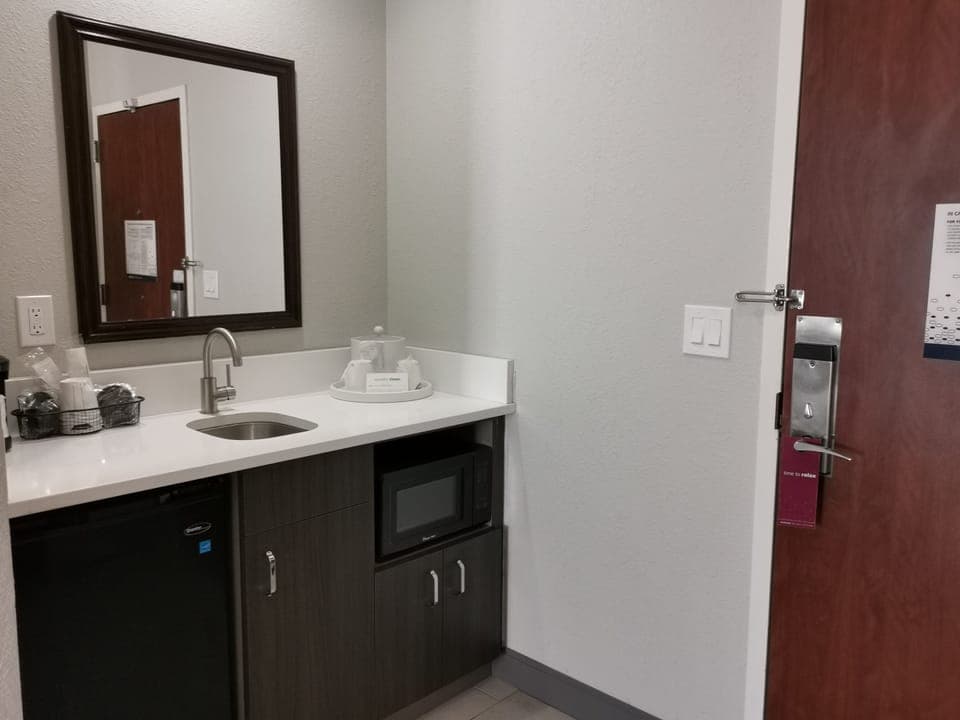 King Studio with sofabed | Private kitchen | Fridge, microwave, coffee/tea maker