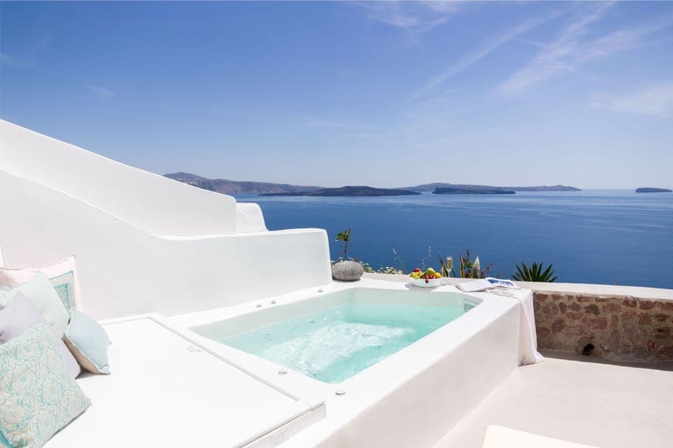 Villa, 2 Bedrooms, Jetted Tub, Sea View | Terrace/patio