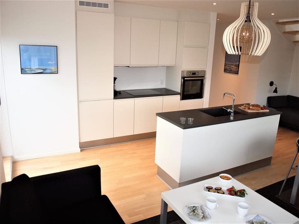 Apartment - 3 bedrooms - terrace (6 people) | Private kitchen | Fridge, microwave, oven, stovetop