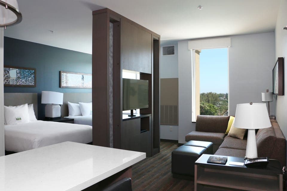 In-room safe, desk, blackout drapes, iron/ironing board