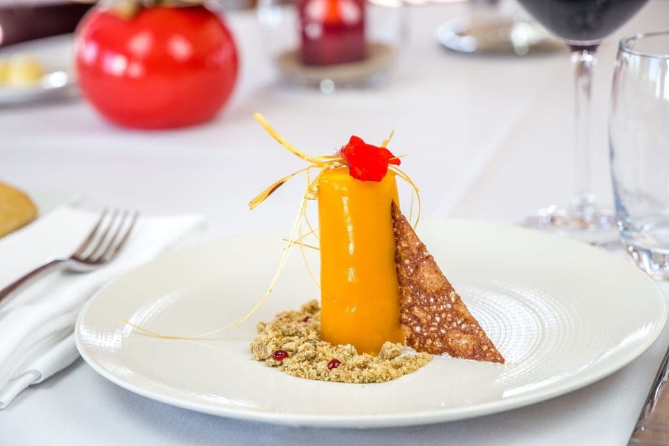 Lunch, dinner served; local cuisine, garden views 