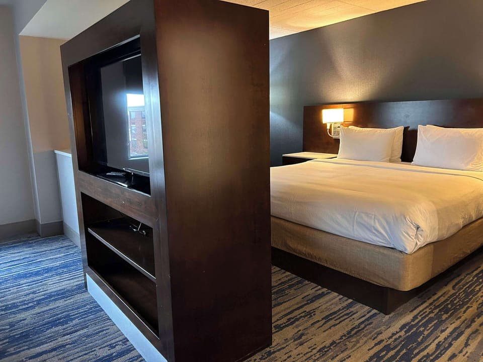 Suite, 1 King Bed, Non Smoking, Refrigerator (Living Room;with Sofabed) | Premium bedding, individually furnished, desk, laptop workspace