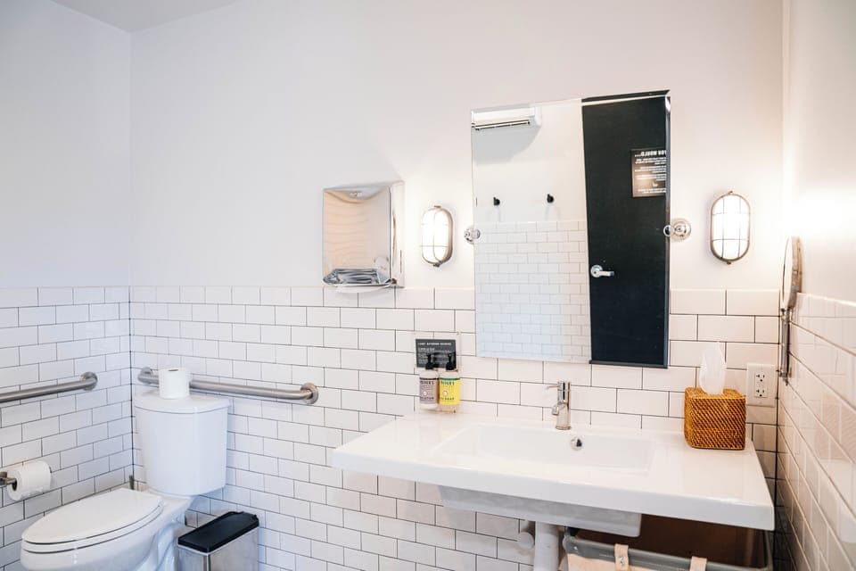 Shared bathroom