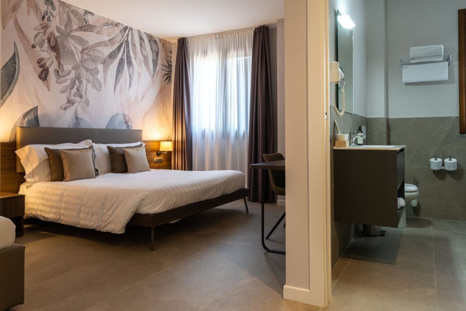 Free toiletries, hair dryer, bathrobes, slippers