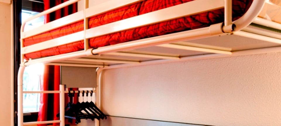 Desk, blackout drapes, free WiFi