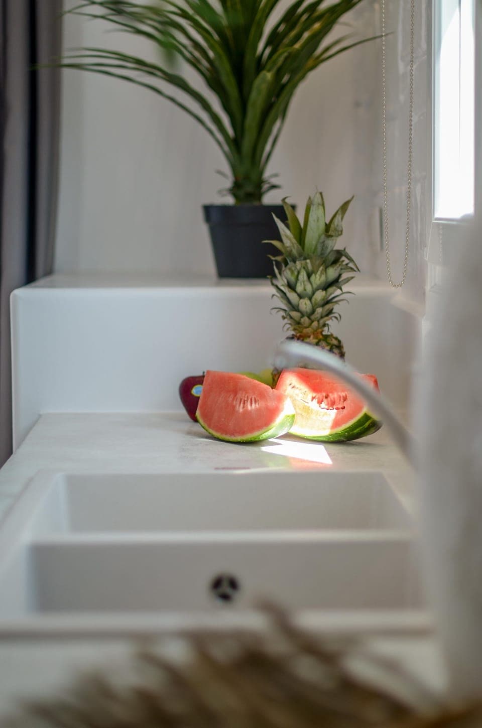 Executive Suite, 2 Bedrooms, Private Pool, Sea View | Private kitchen | Full-size fridge, microwave, oven, stovetop