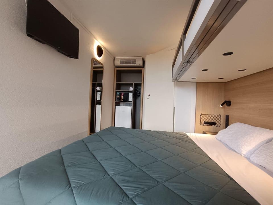 Standard Room, Multiple Beds (1 Double and 1 Single bed) | Desk, blackout drapes, free WiFi, bed sheets