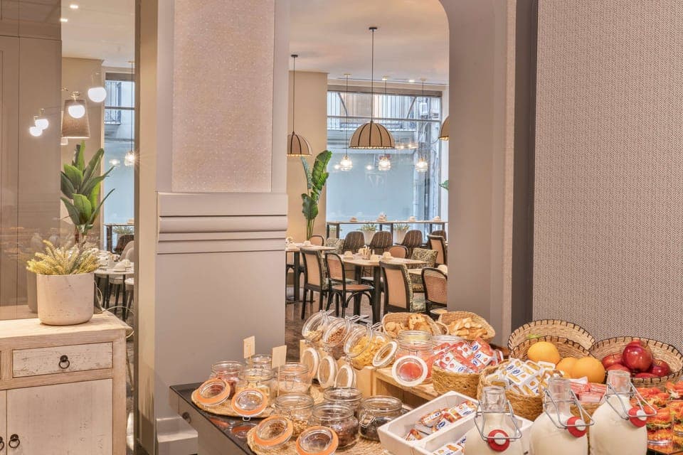 Daily buffet breakfast (EUR 15 per person)