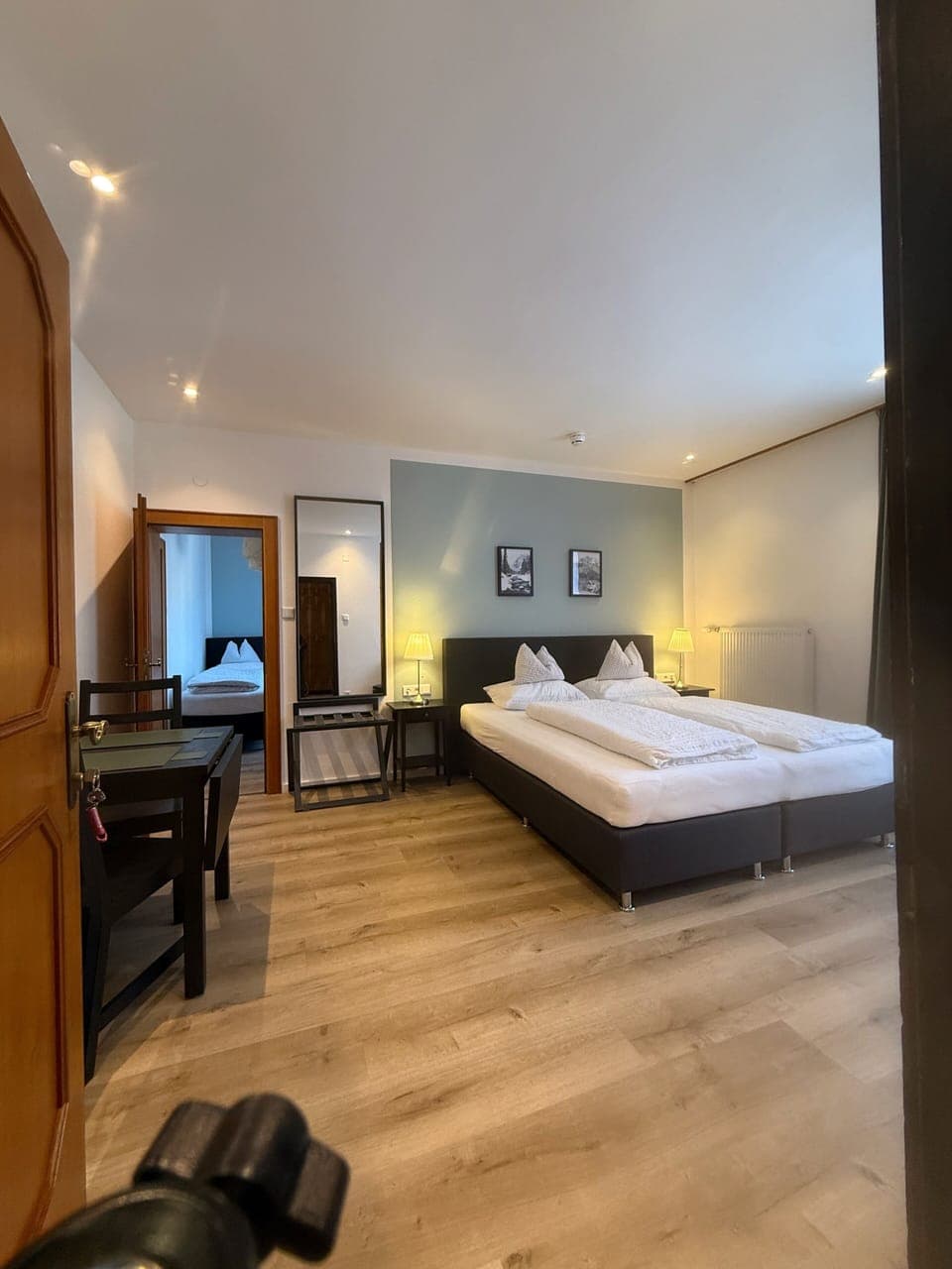 Comfort Triple Room, 2 Bedrooms, Balcony, Mountain View | Free WiFi, bed sheets