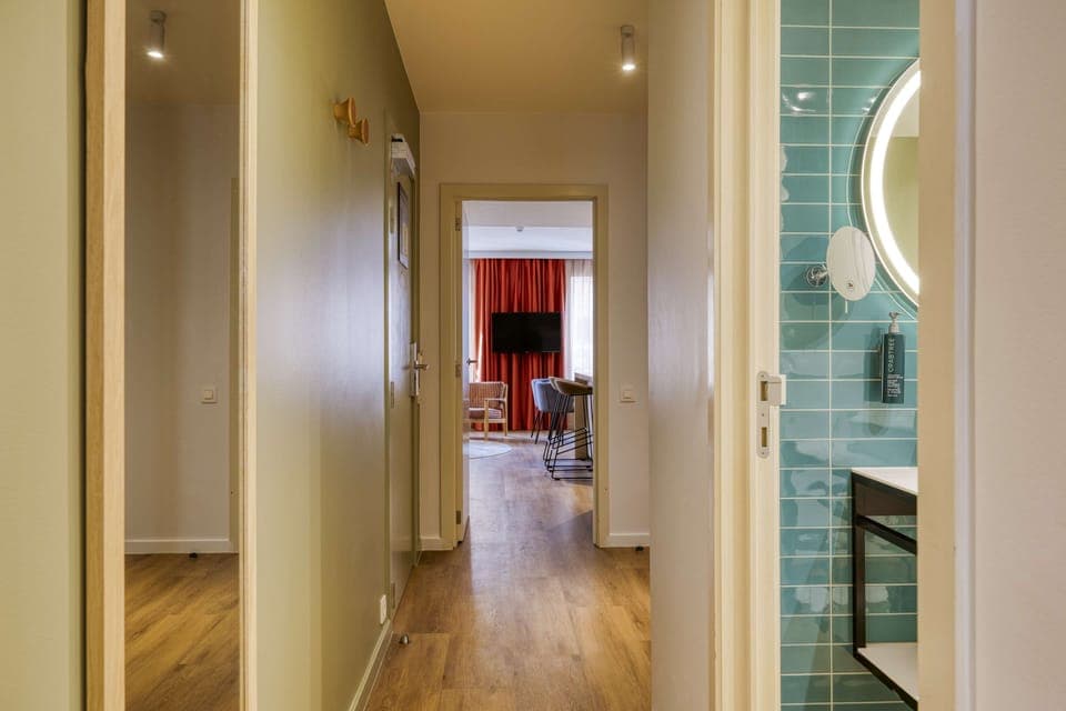 King Deluxe Family Room | Living area | Flat-screen TV