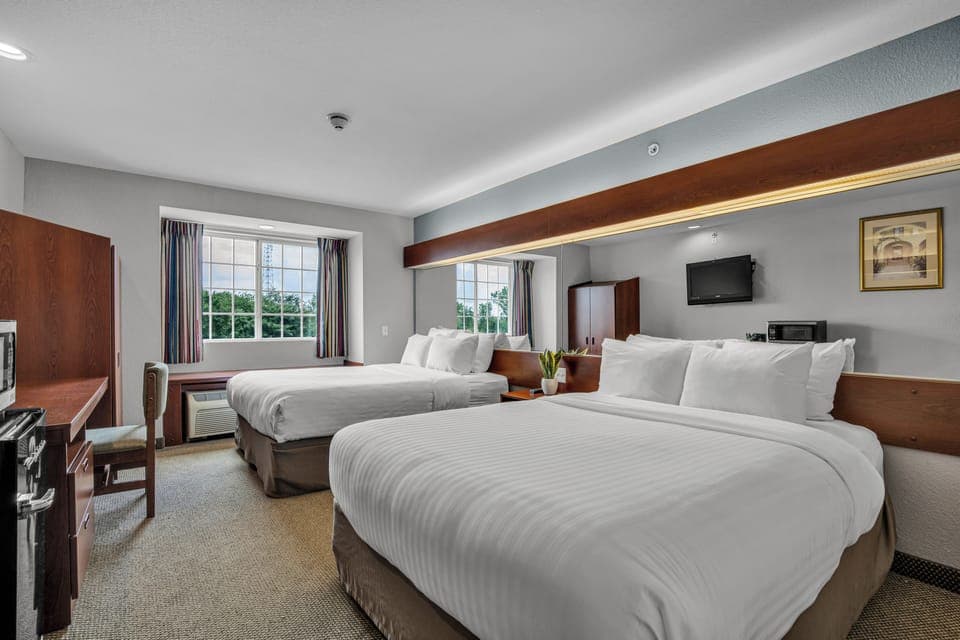 Standard Double Room | Premium bedding, desk, laptop workspace, blackout drapes