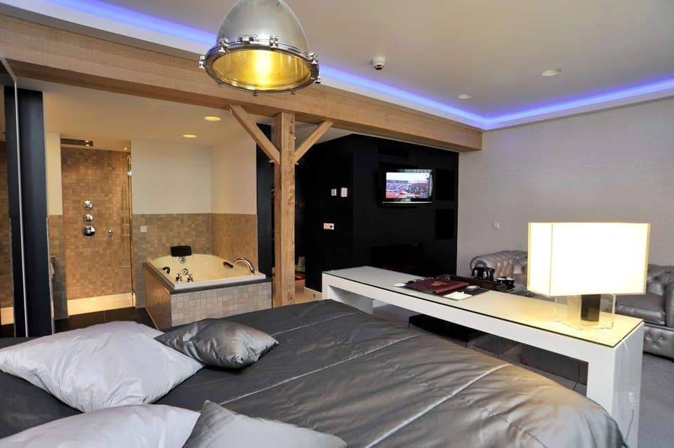 Superior Suite, Multiple Beds (Theme) | Desk, laptop workspace, blackout drapes, iron/ironing board