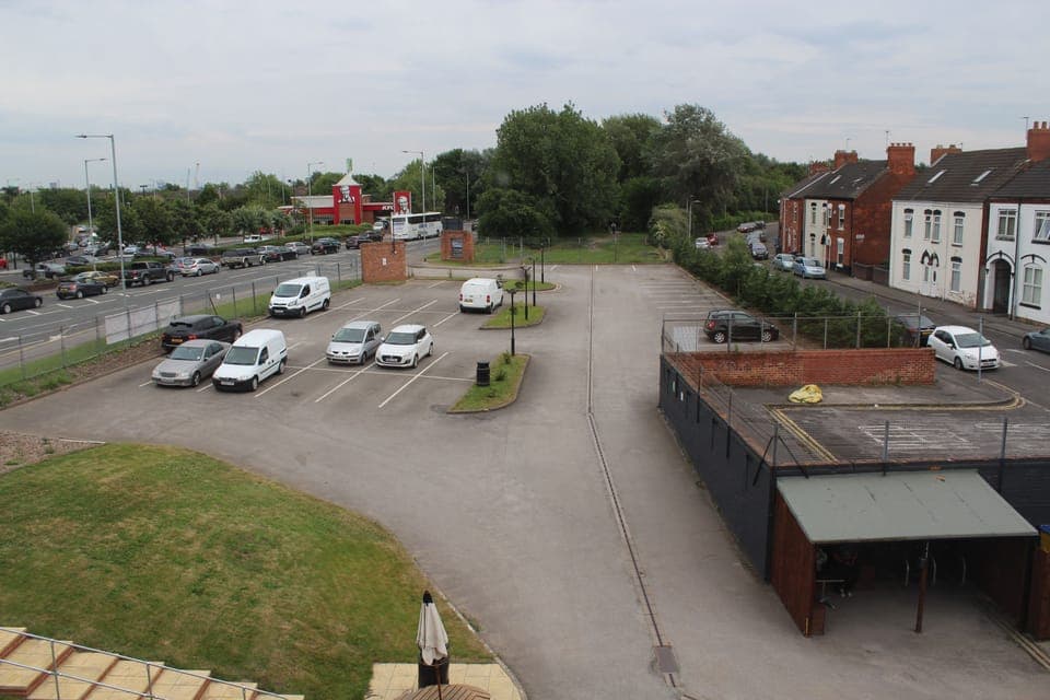 Self parking (GBP 8.00 per day)