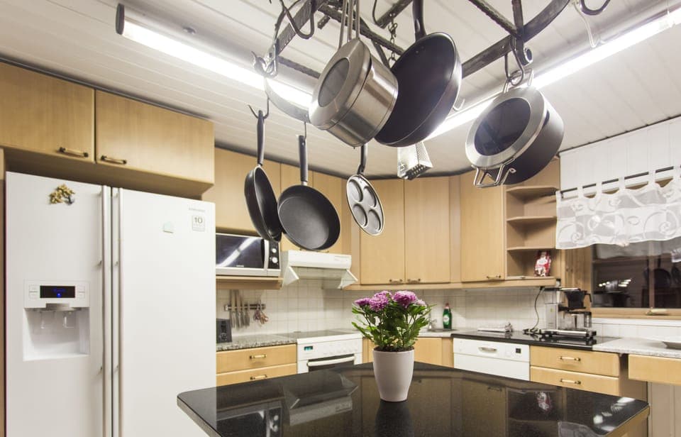 Villa, 4 Bedrooms | Private kitchen | Full-size fridge, microwave, oven, stovetop