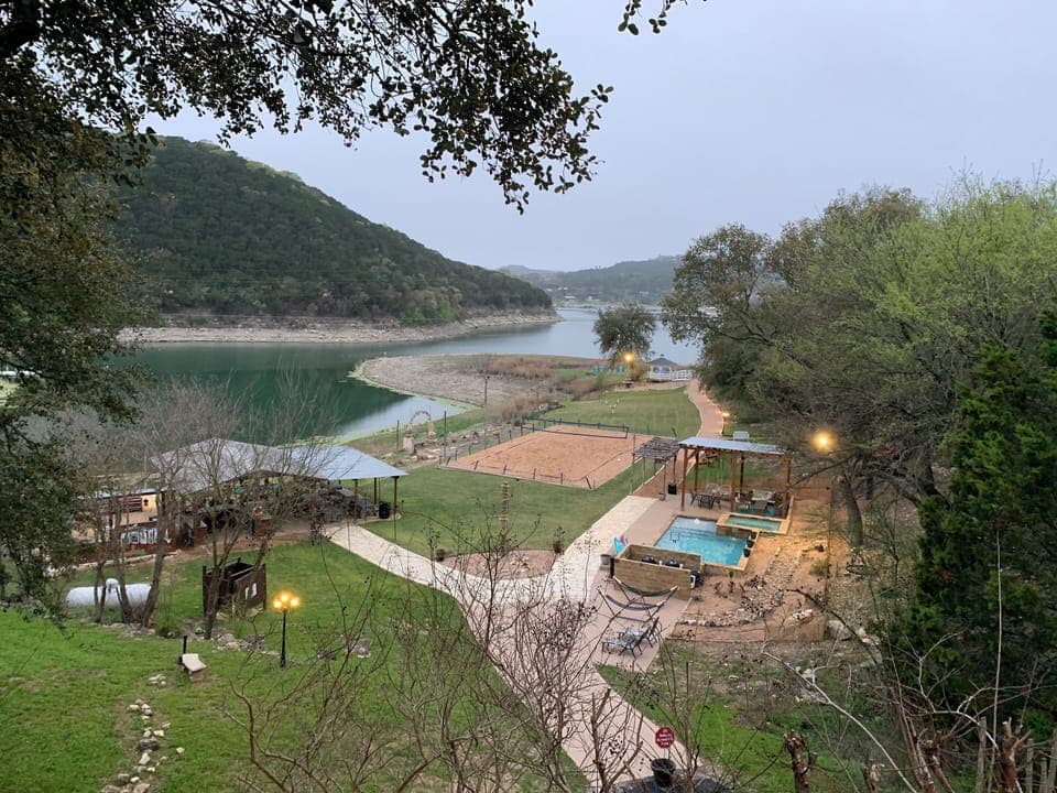 Camp Sandy view from the upper deck