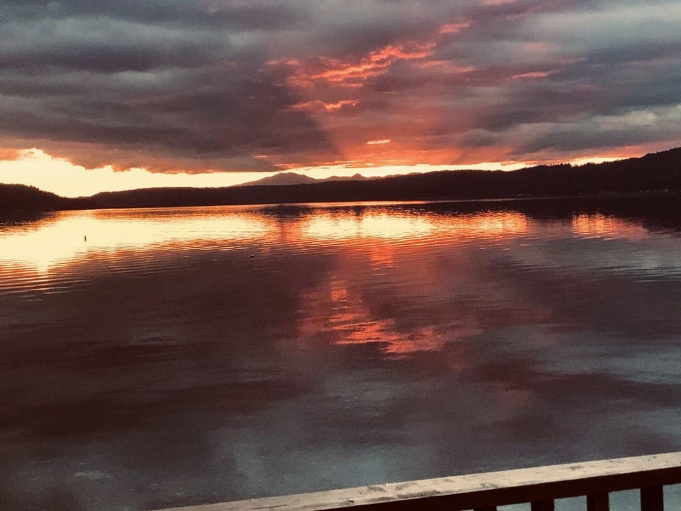 October, 2019. Fall, it’s shadows & spectacular sunsets.