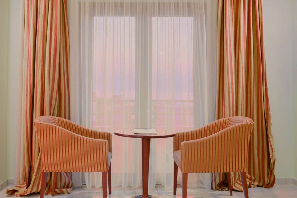 Minibar, in-room safe, desk, laptop workspace