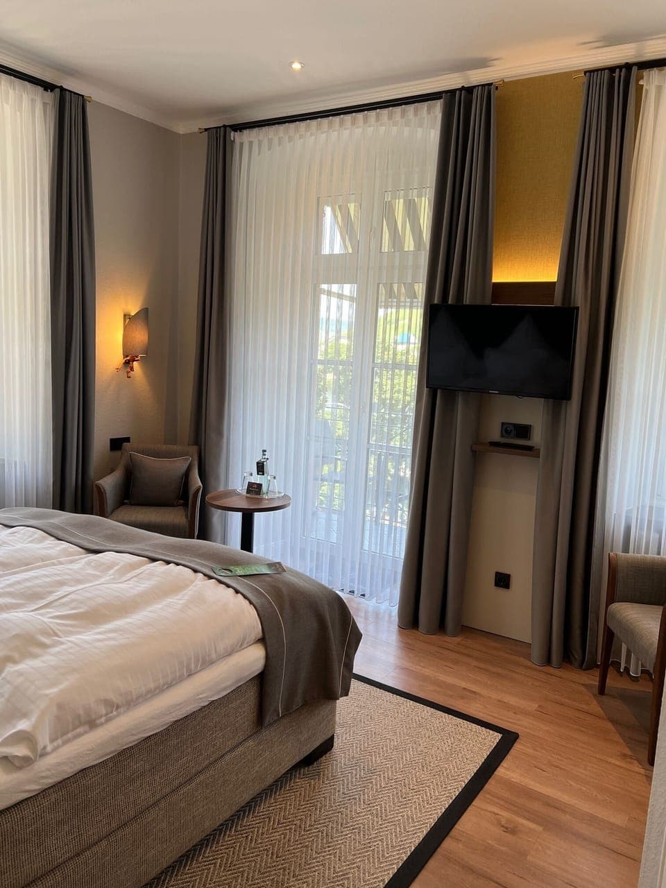 Comfort Double Room with Balcony and River View | Premium bedding, down comforters, memory foam beds, in-room safe