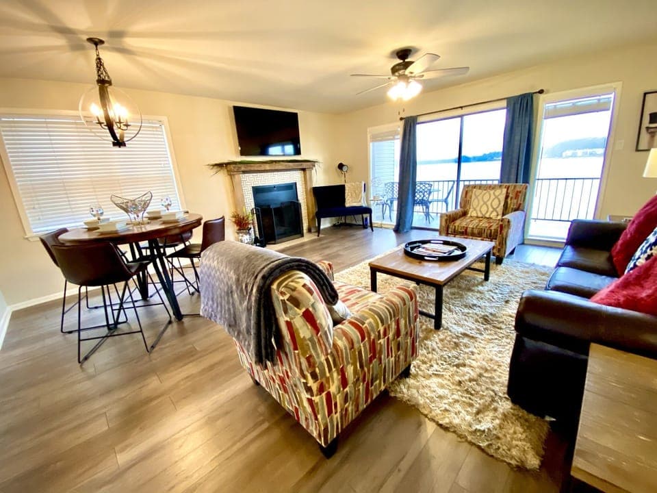 This first-floor condo is a perfect place to spend time with friends or family!