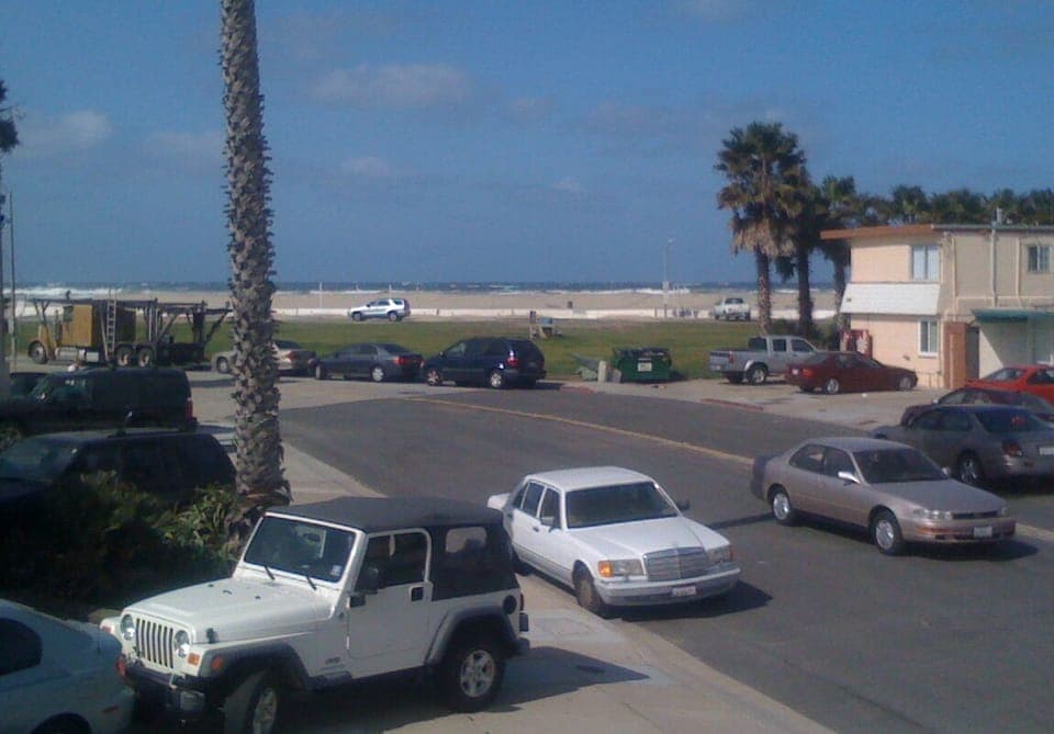 Property's proximity to the beach.