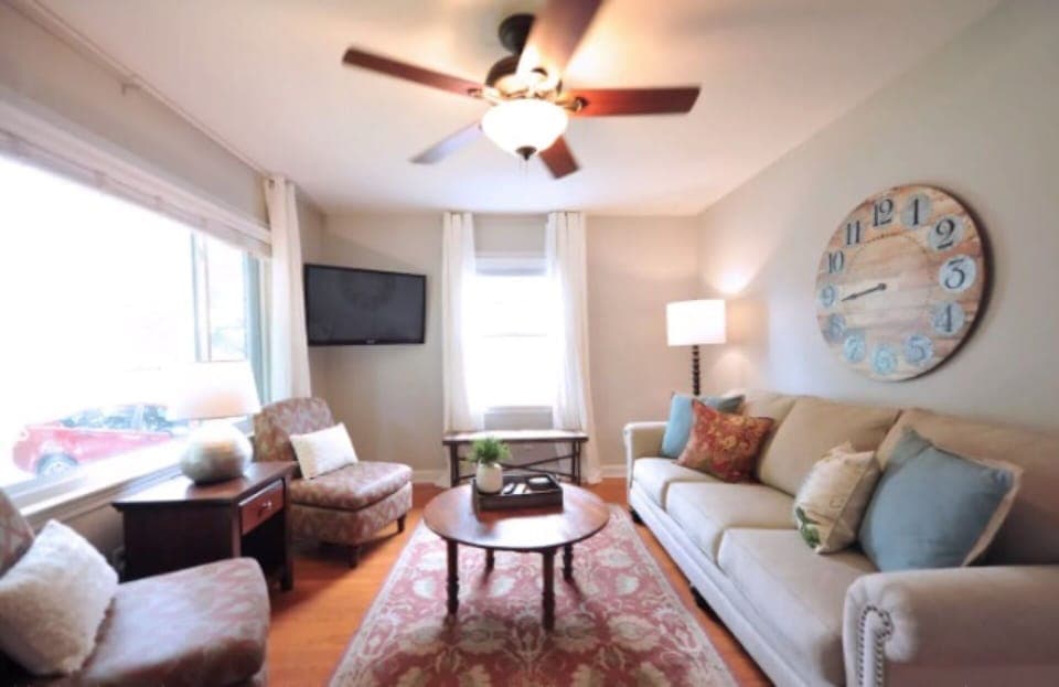 Relax in the beautiful living spaces, as you begin and end each day!