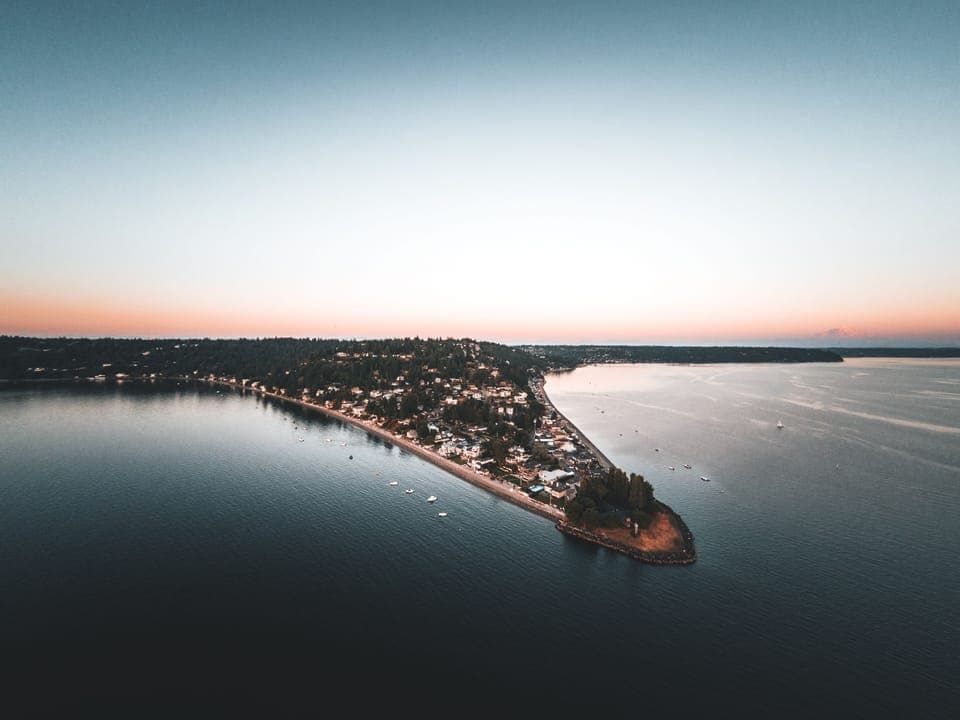 We are fortunate to be surrounded by the Puget Sound waterway.  (Randy S photo) 
