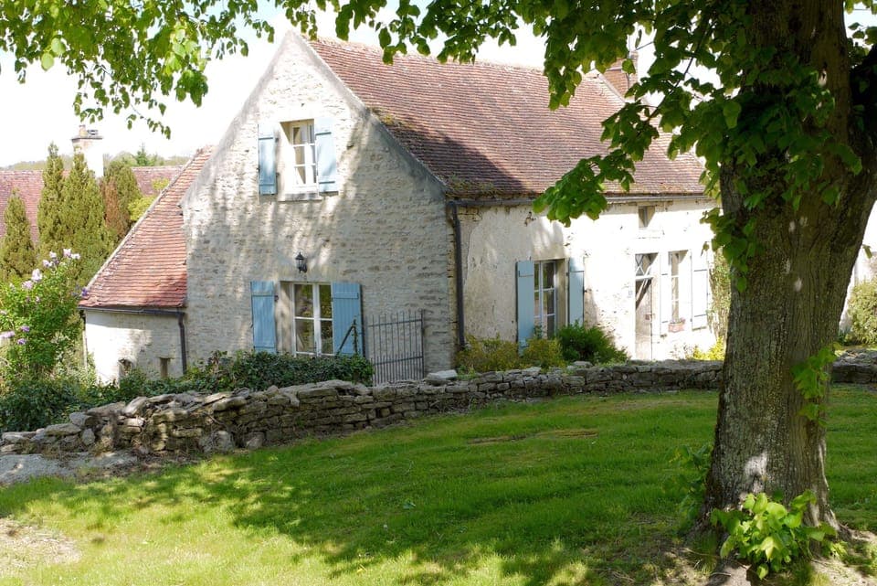 The house from the church green