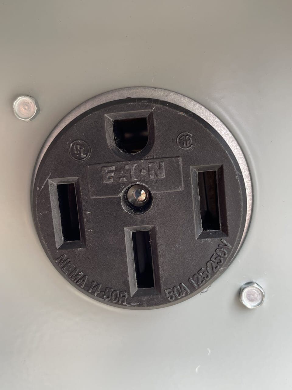 Guest will need to bring their own charging cord that will fit the 14-50 outlet.