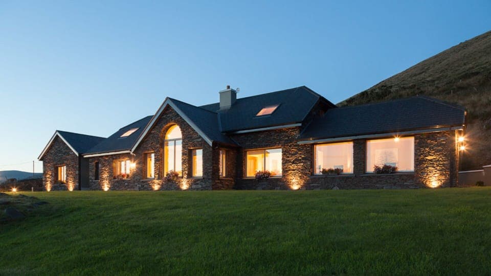 Glentanes House at Sunset