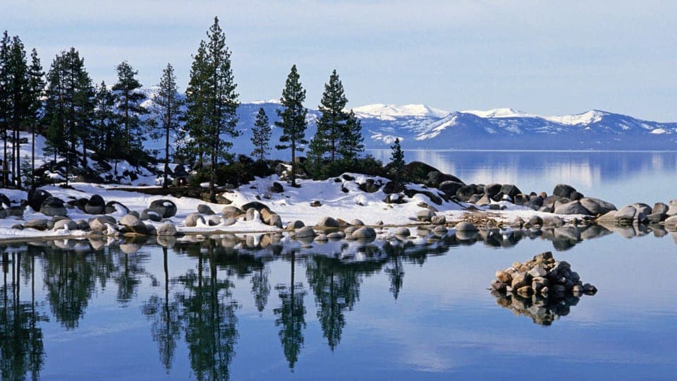 Lake Tahoe In The Winter