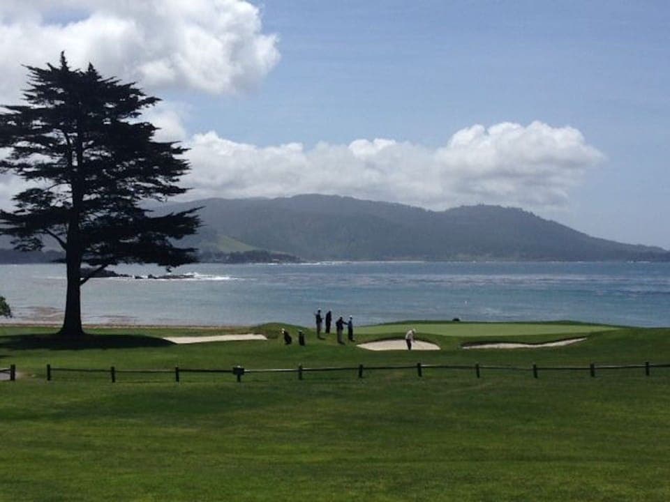 Pebble Beach Golf links is just 5-10 minutes drive.
