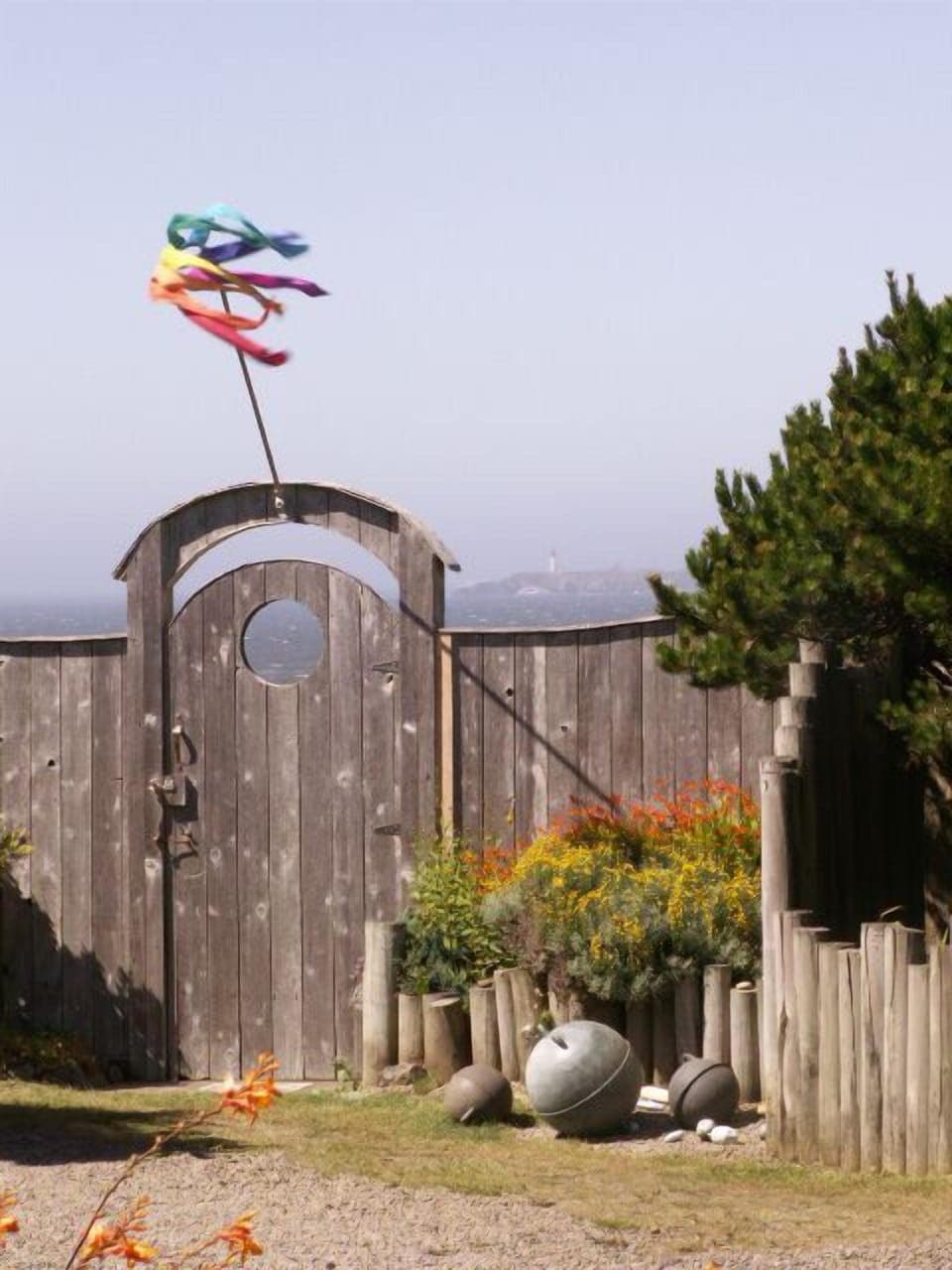 Gate from yard near your parking area and access to beach