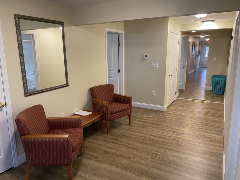 Hallway Connecting the Bedrooms