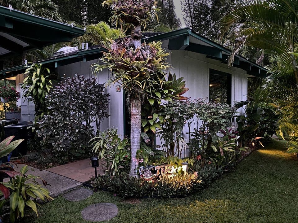 Entrance to the Tiki Hut
