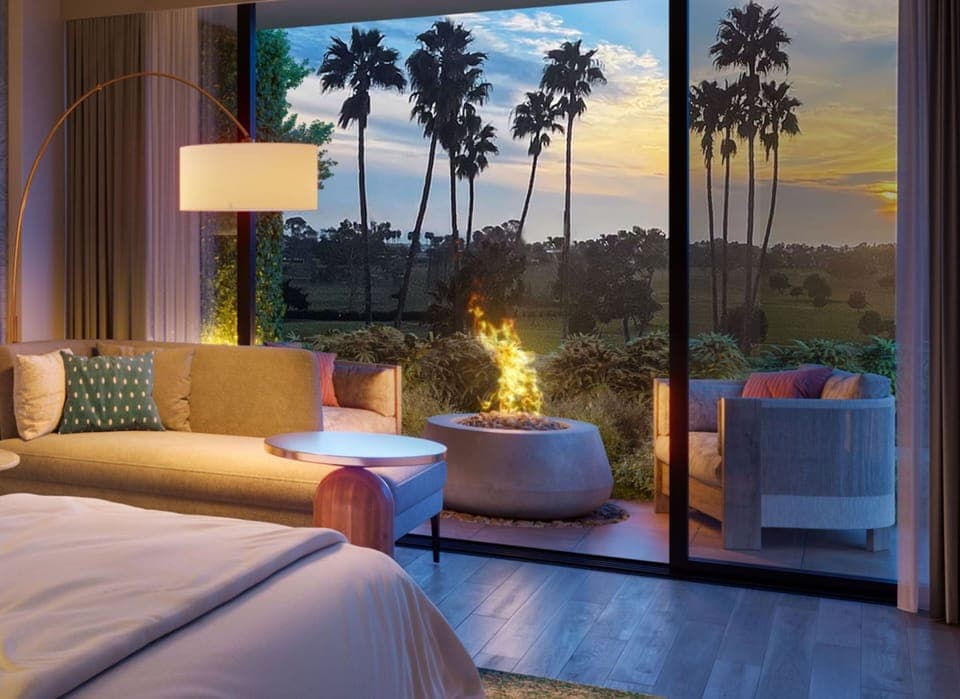 Room, 1 King Bed, Golf View | View from room