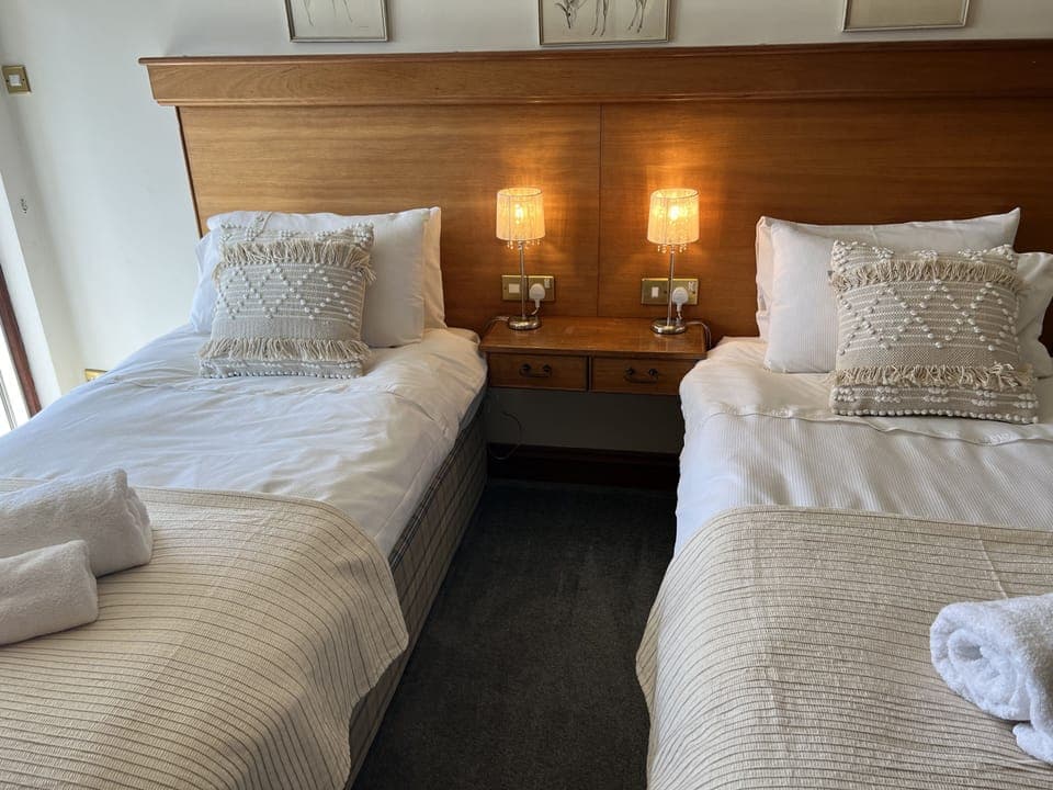 Closer view of new bedding