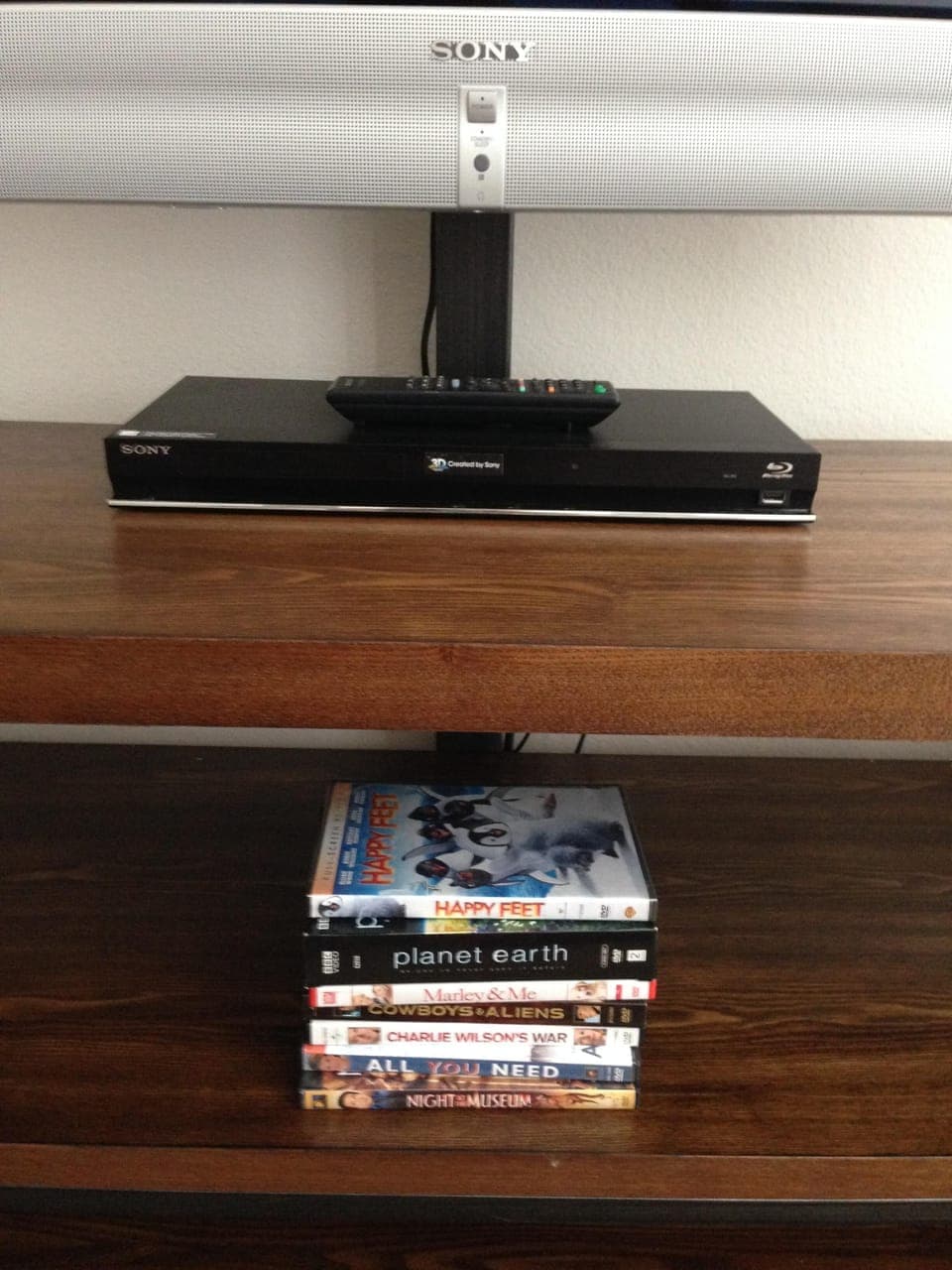 DVD collection for your entertainment 