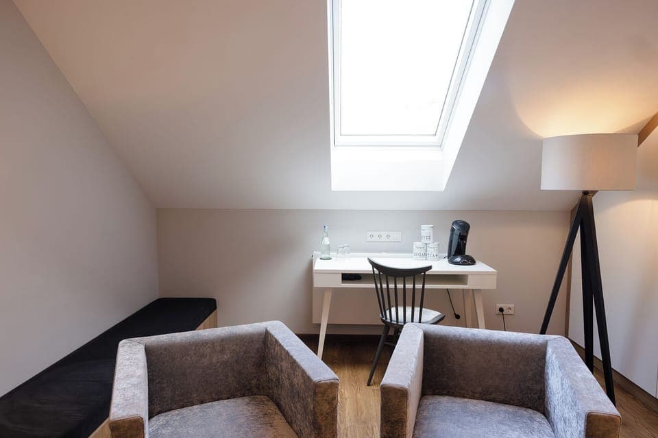 43-inch flat-screen TV with cable channels, TV