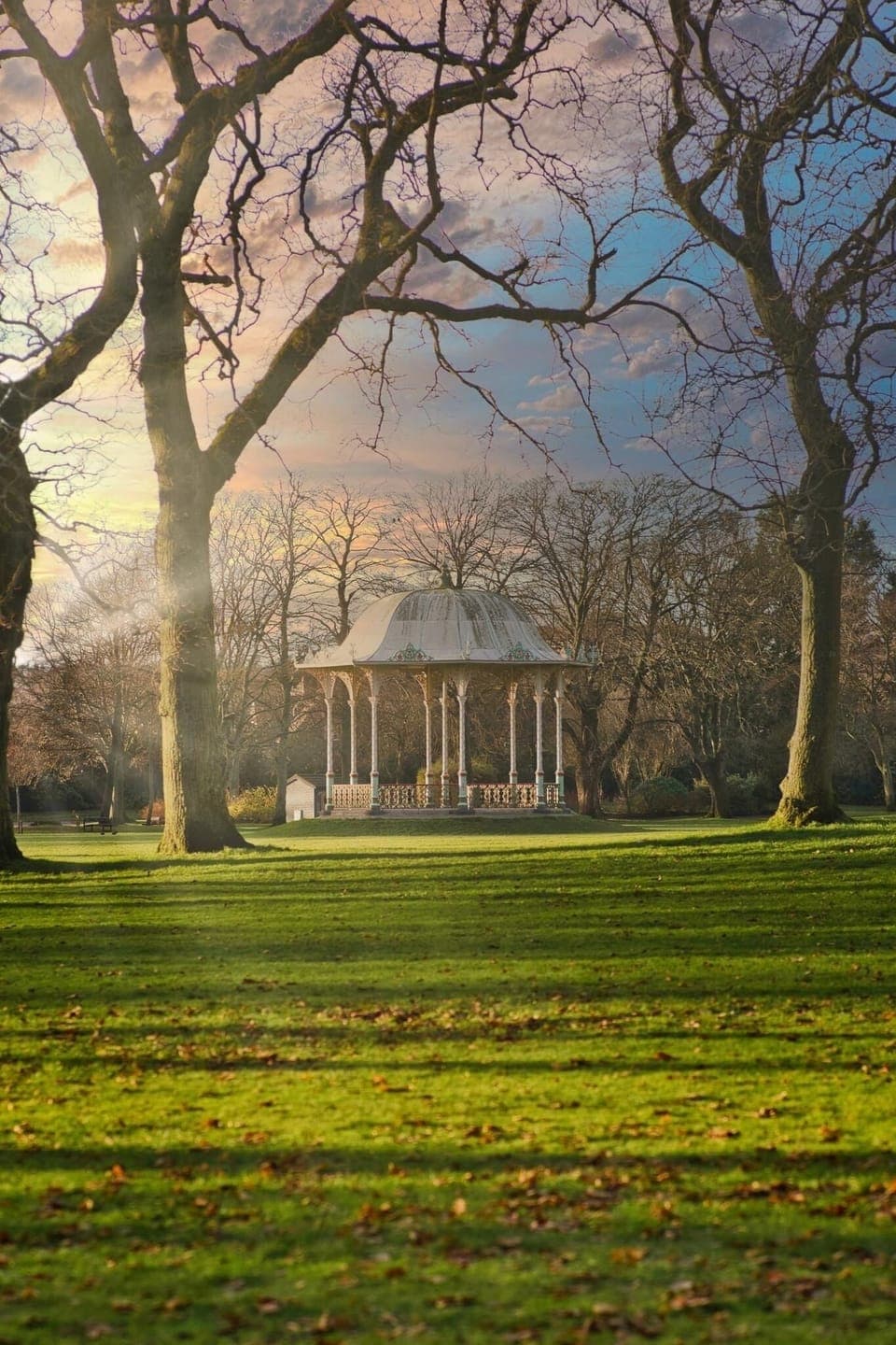 Early morning in Duthie Park.
