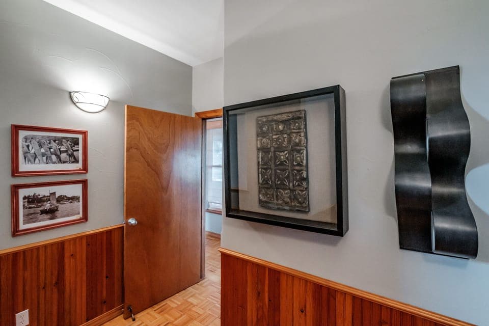 Historic and contemporary art are showcased at Captain's Quarters