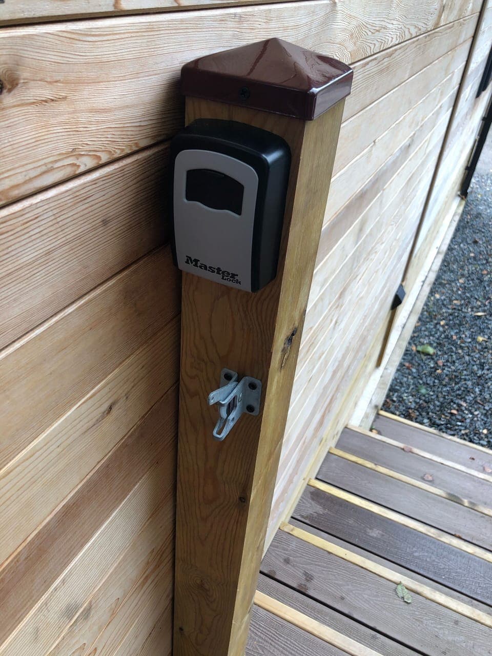 Key safe to access the keys for your break 
