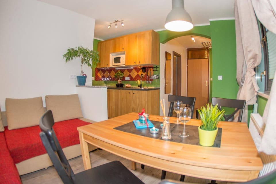 Living room with dinning table