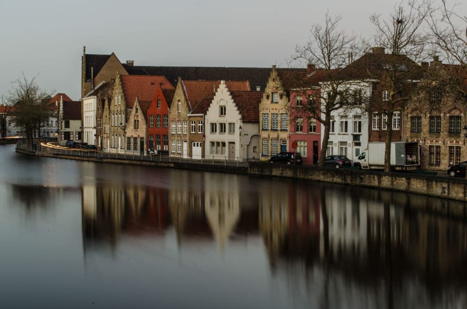 View on the Lange reie
on 5 minutes'walk from      
         the house