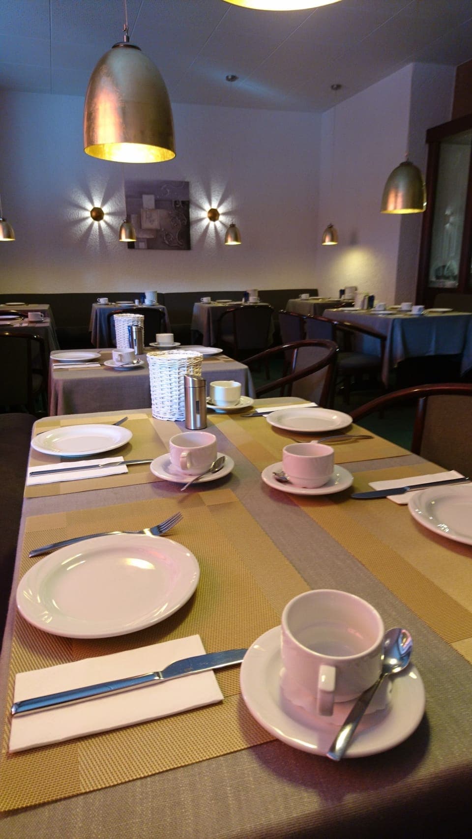 Daily buffet breakfast (EUR 11 per person)