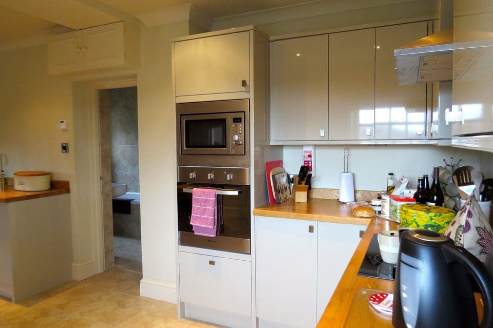 Contemporary refurbished kitchen area