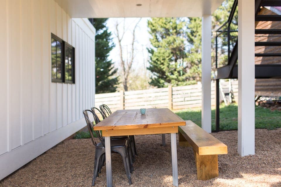 Outside Dining Area