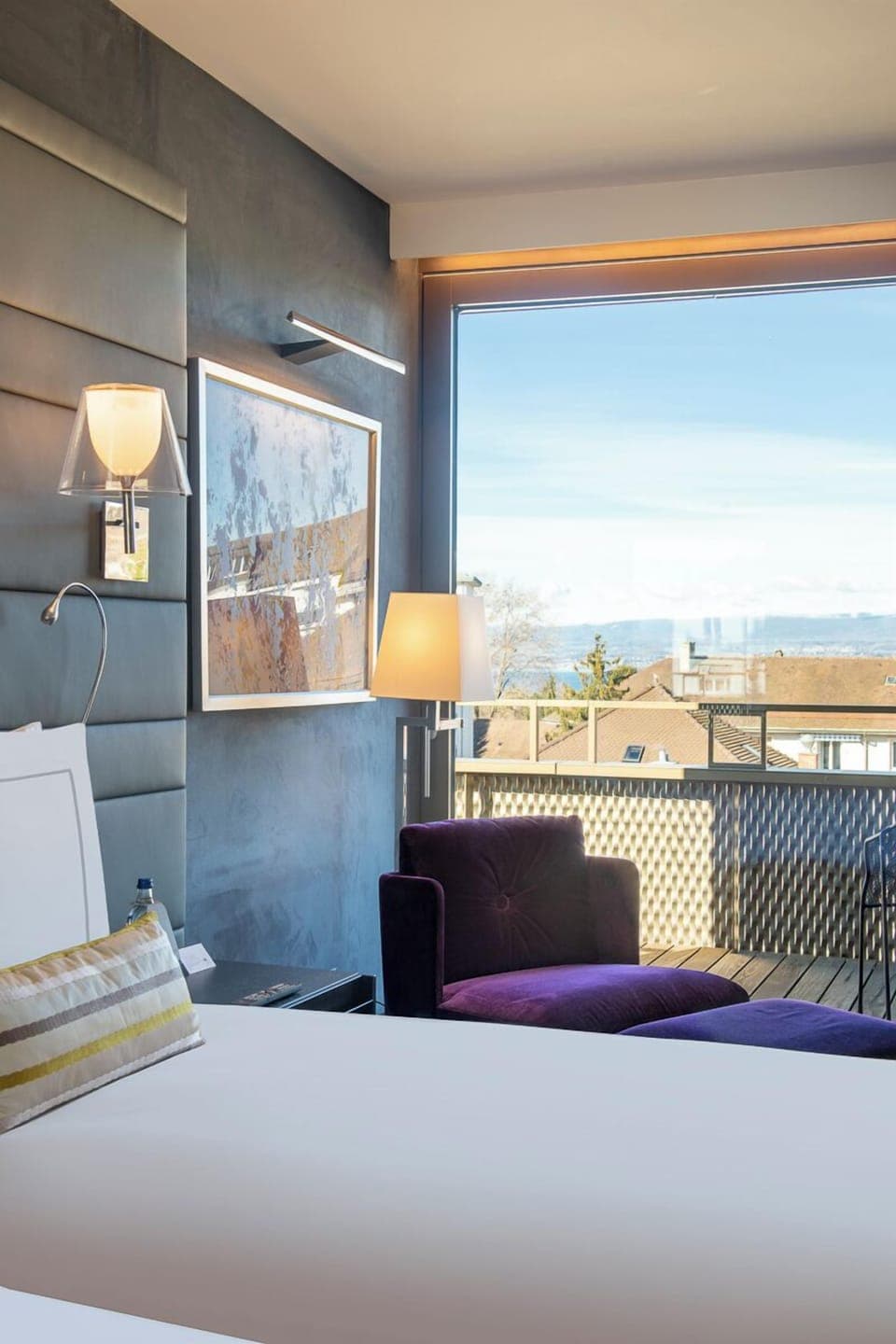 Deluxe Room, Balcony, Park View | Hypo-allergenic bedding, minibar, in-room safe, individually decorated