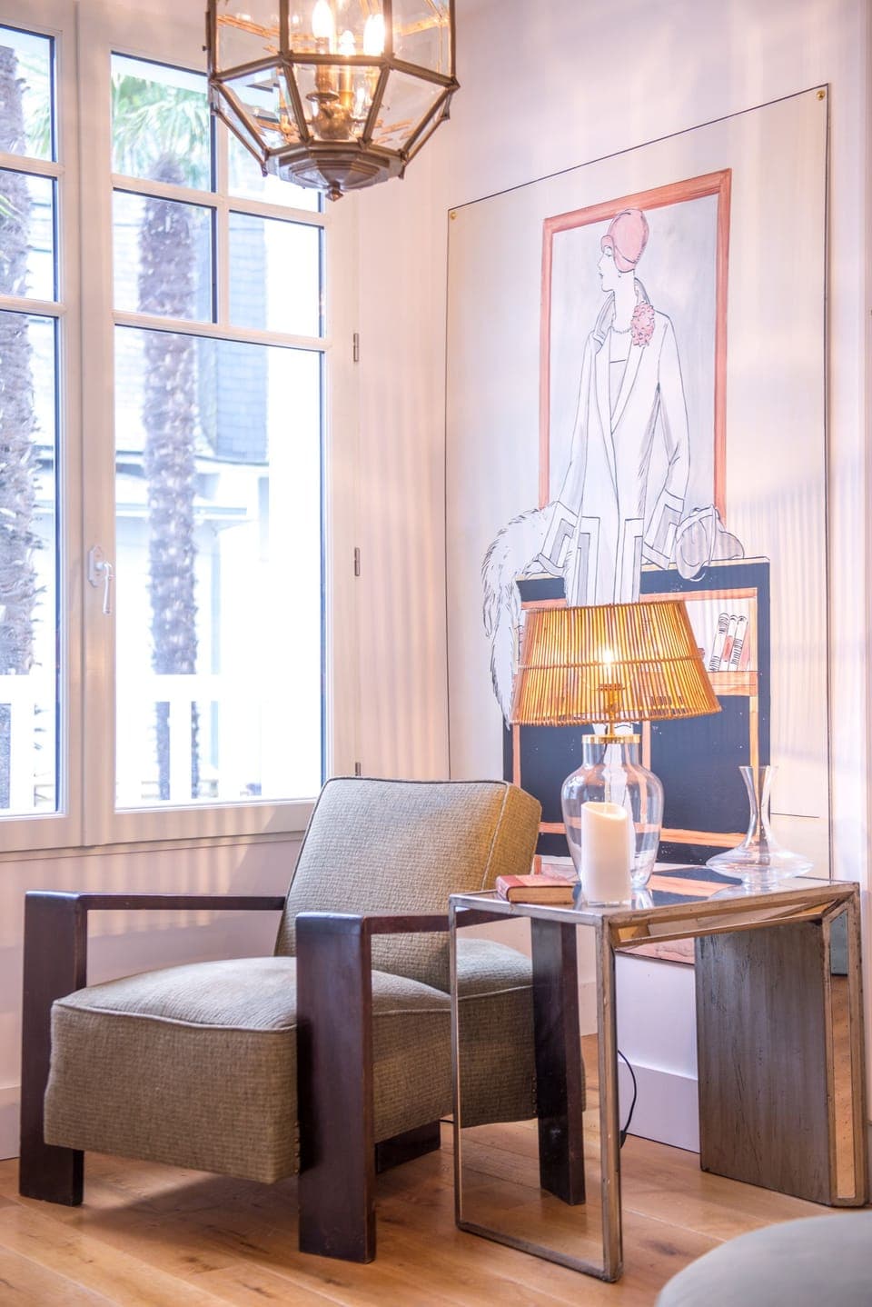 Tapas bar, garden views, open daily