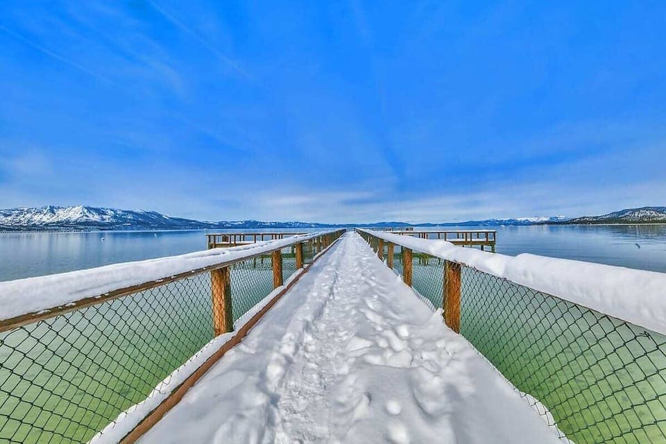 Winter photo of Pier