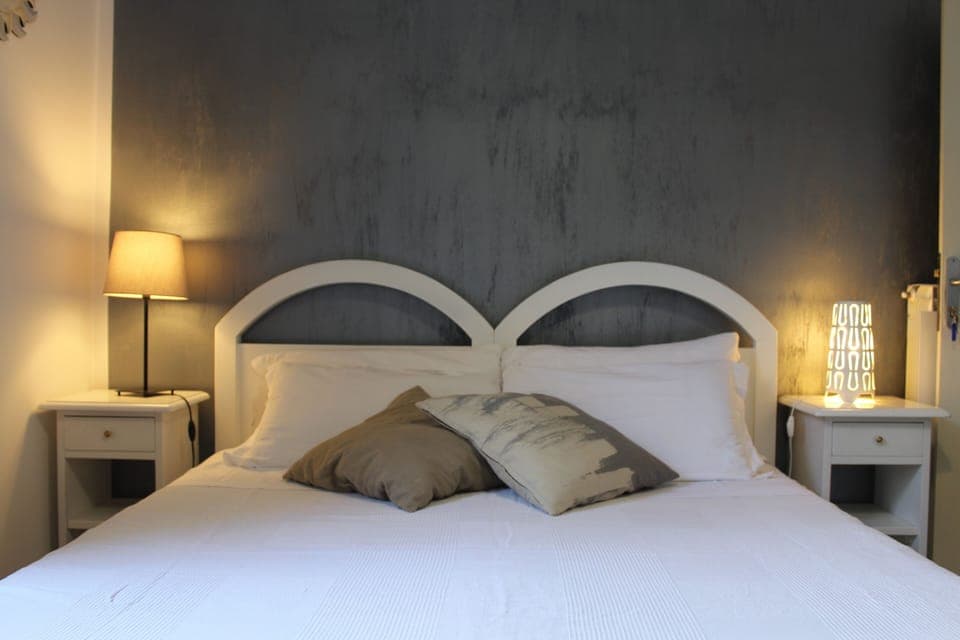 Double Room (Crete) | Individually furnished, blackout drapes, free WiFi, bed sheets